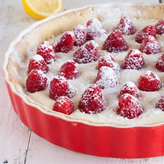 Recept: Frambozen mascarpone taart