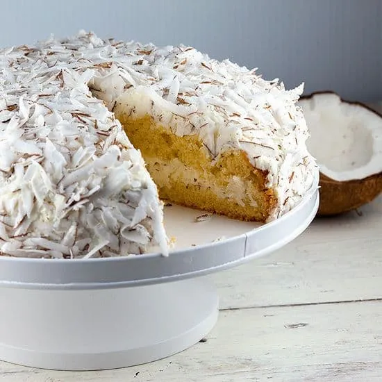 Recept: Kokosnoot taart