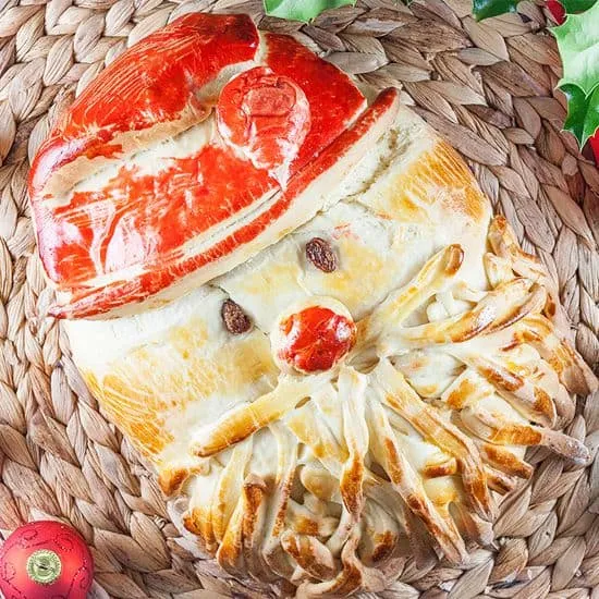 Recept: Maak je eigen kerstman brood