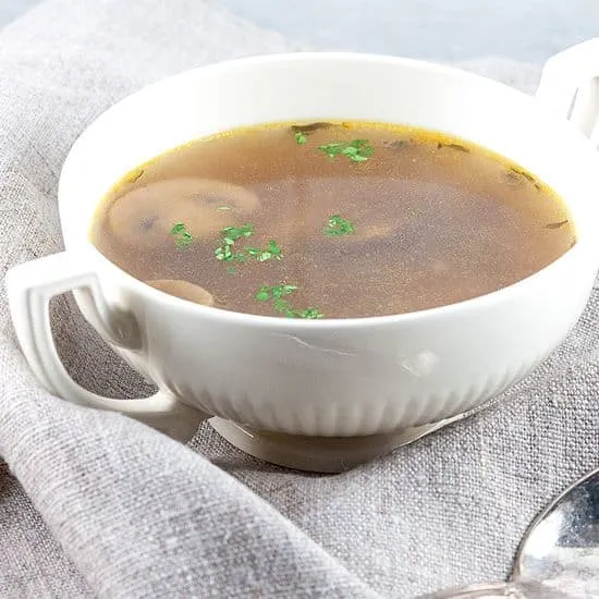 Recept: Wilde champignonsoep