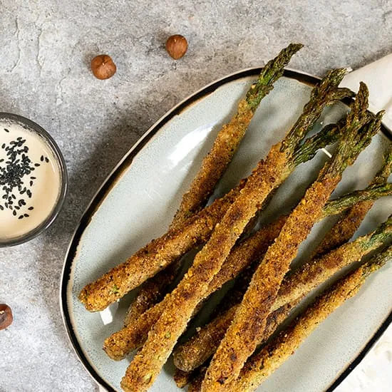 Recept: Gepaneerde asperges