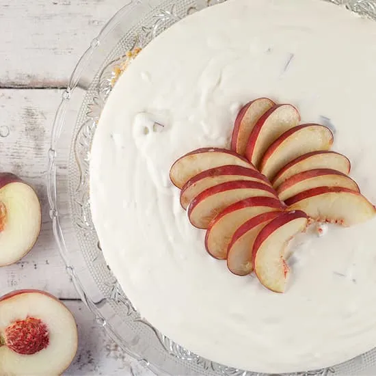Recept: Perzik cheesecake