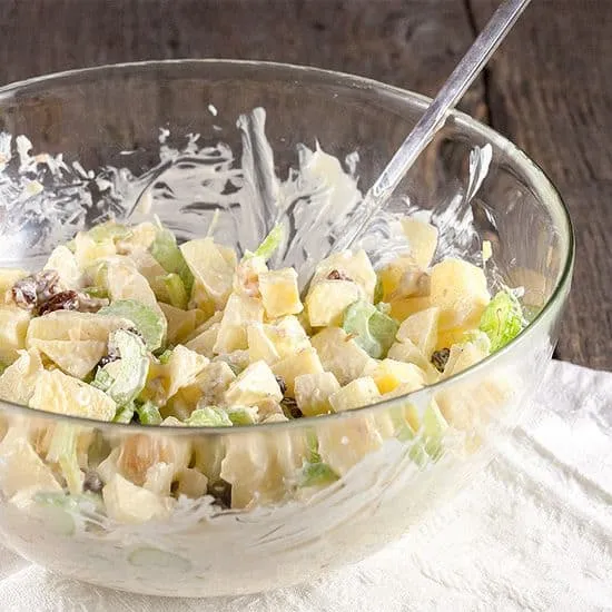 Recept: Knapperige appelsalade