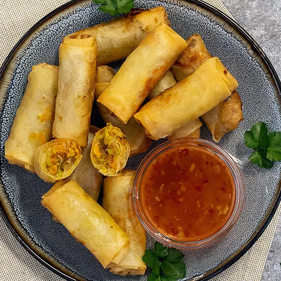 Recept: Vegetarische loempia's