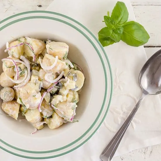 Recept: Frisse krieltjessalade