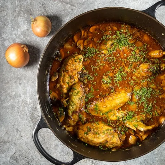 Recept: Poulet chasseur