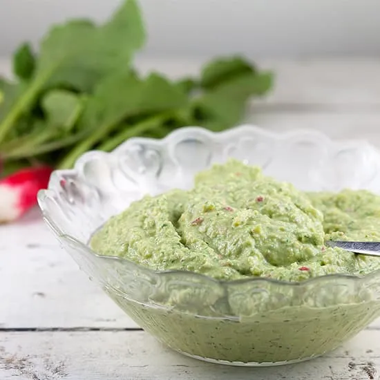 Recept: Hummus met radijs