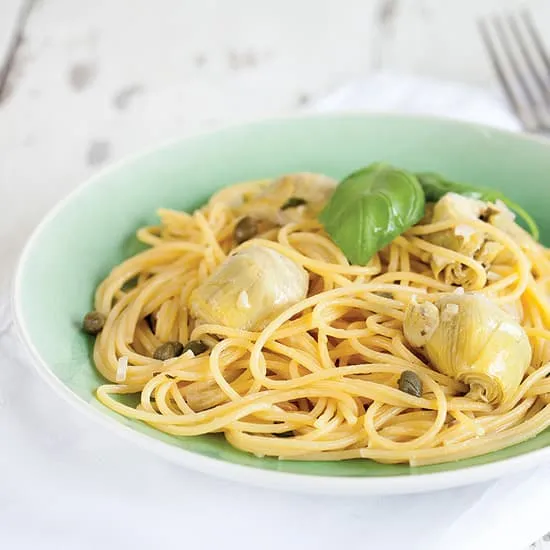 Recept: Pasta met artisjok en citroen-botersaus
