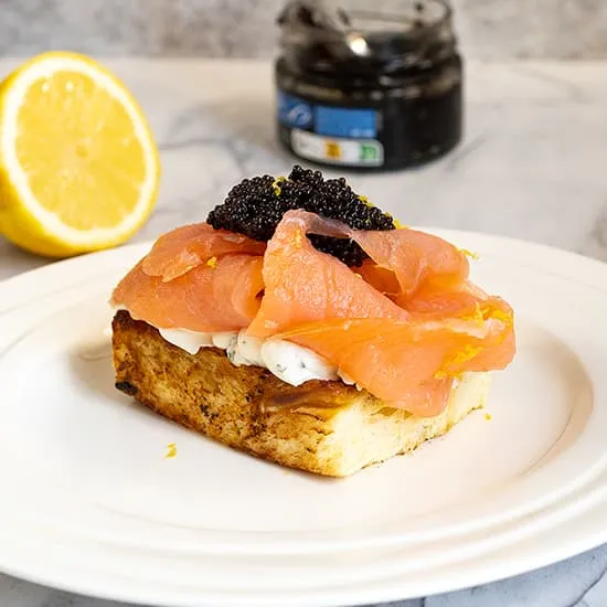 Recept: Brioche met zalm en citroen