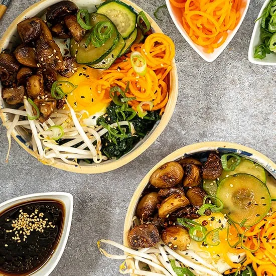 Recept: Vegetarische bibimbap