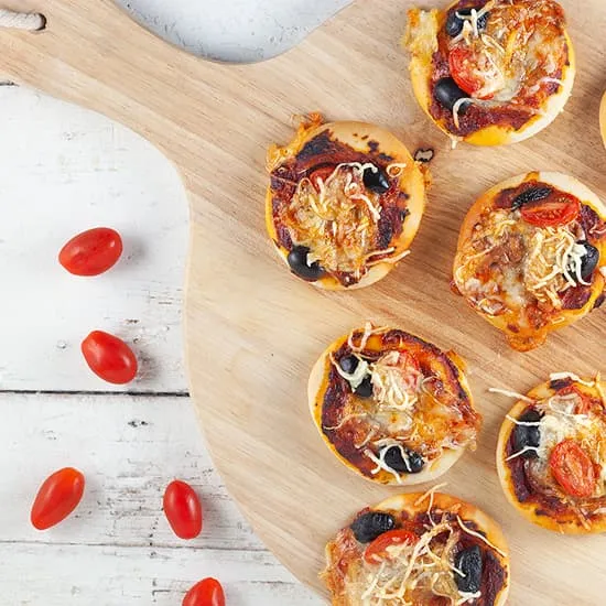 Recept: Mini pizza hapjes