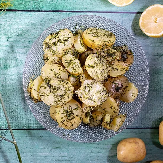 Recept: Aardappelsalade met dille