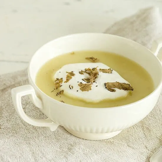 Recept: Aardappel-truffelsoep
