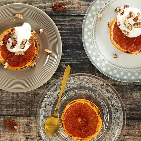 Grapefruit brûlée