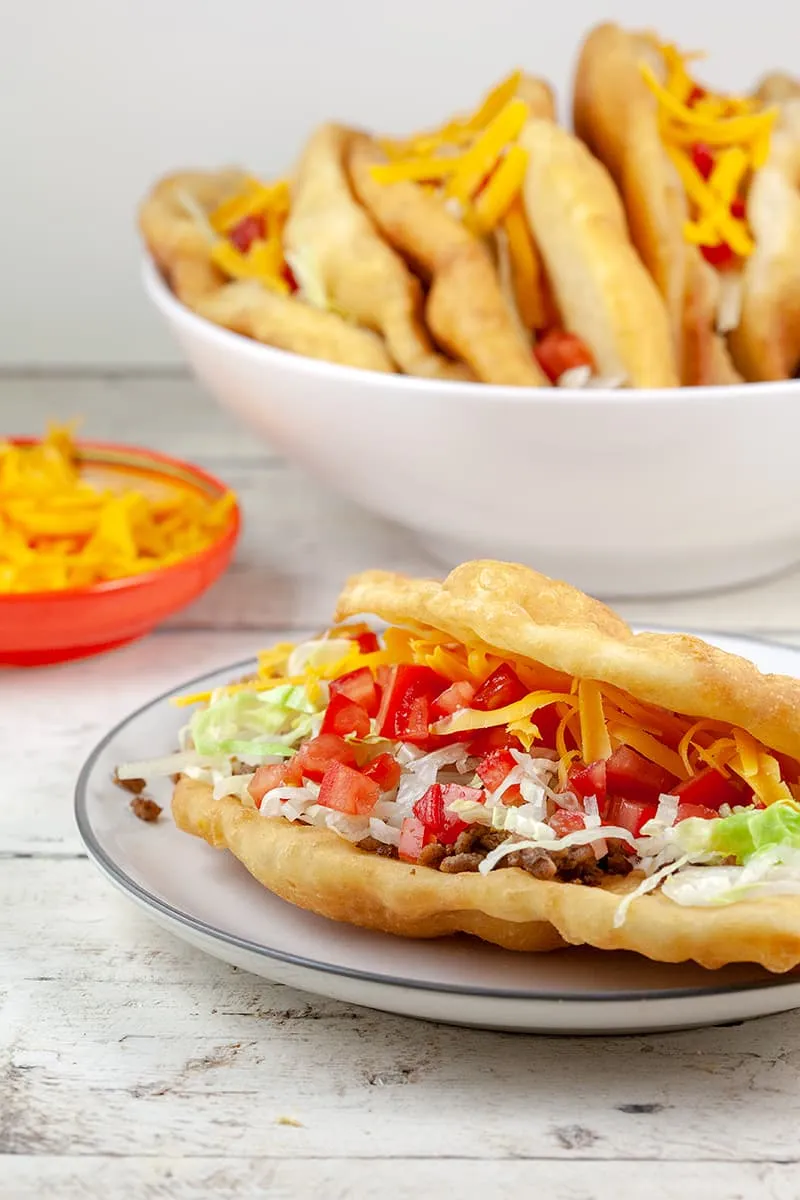 Chalupas met gehakt