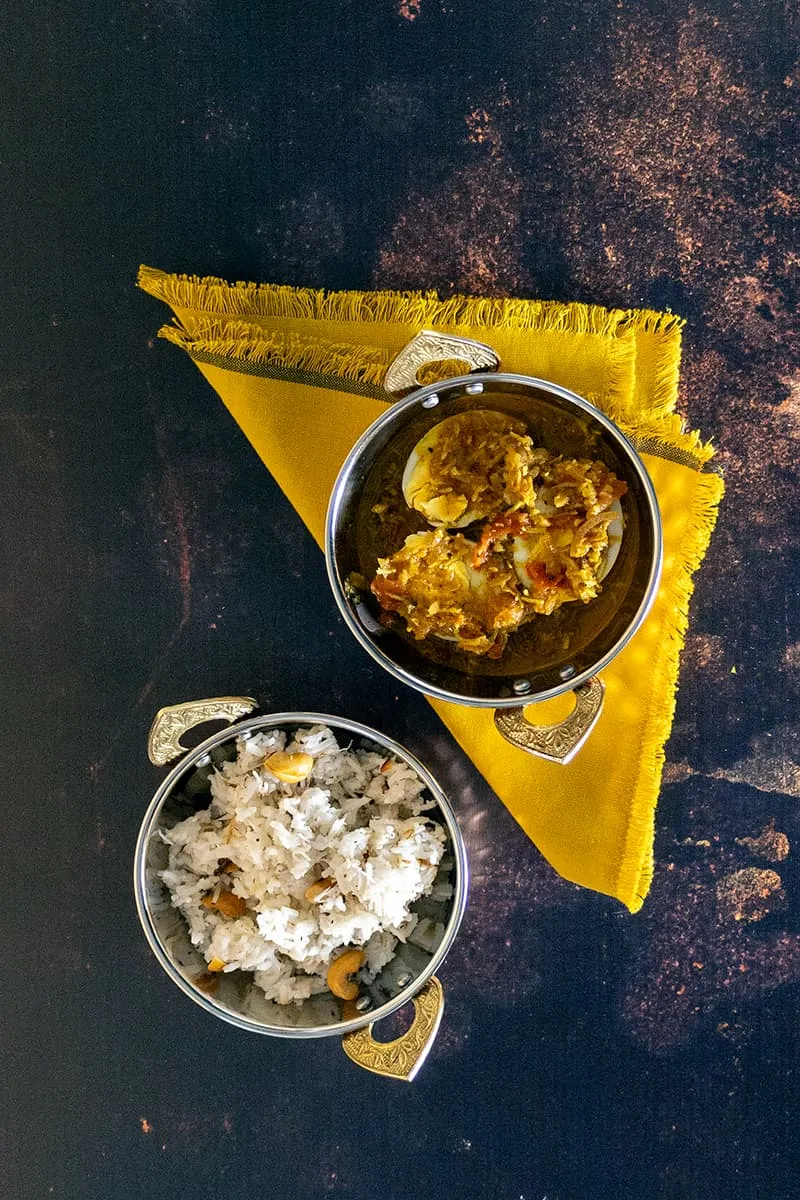 Eiercurry met kokos