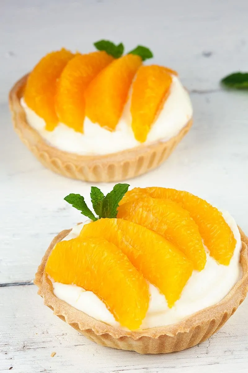 Mini sinaasappeltaartjes