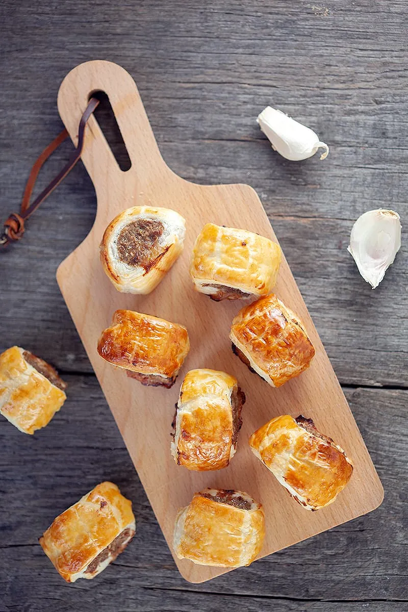 Mini saucijzenbroodjes