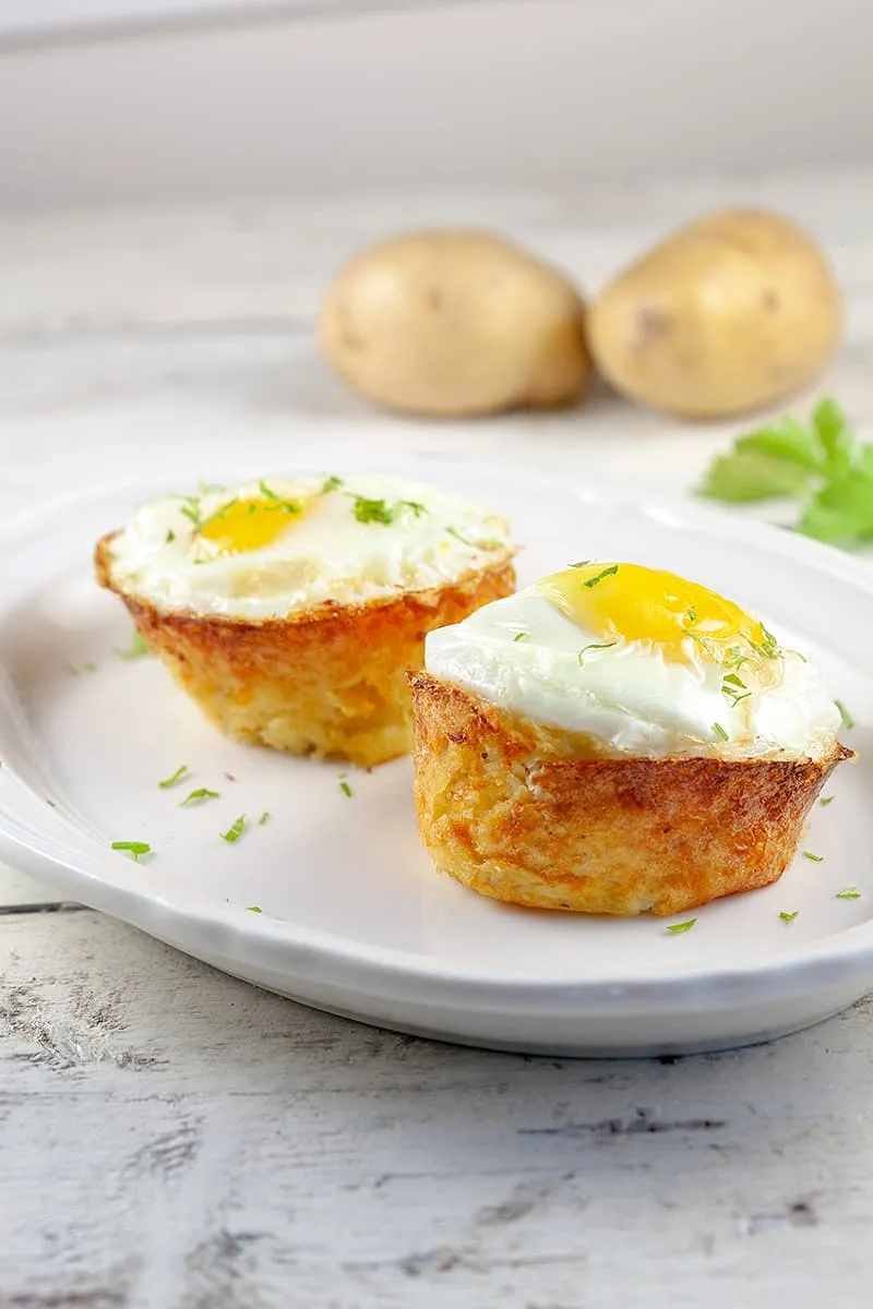 Rösti-ei muffins