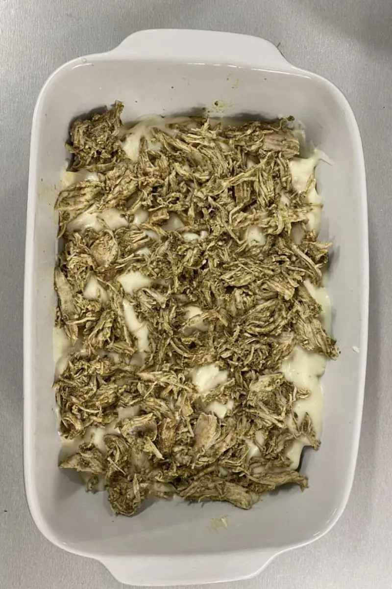 Champignon lasagne met kip pesto - stap 4