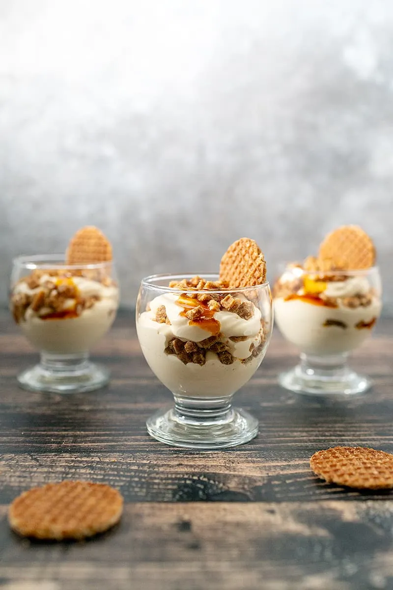 Stroopwafel toetje