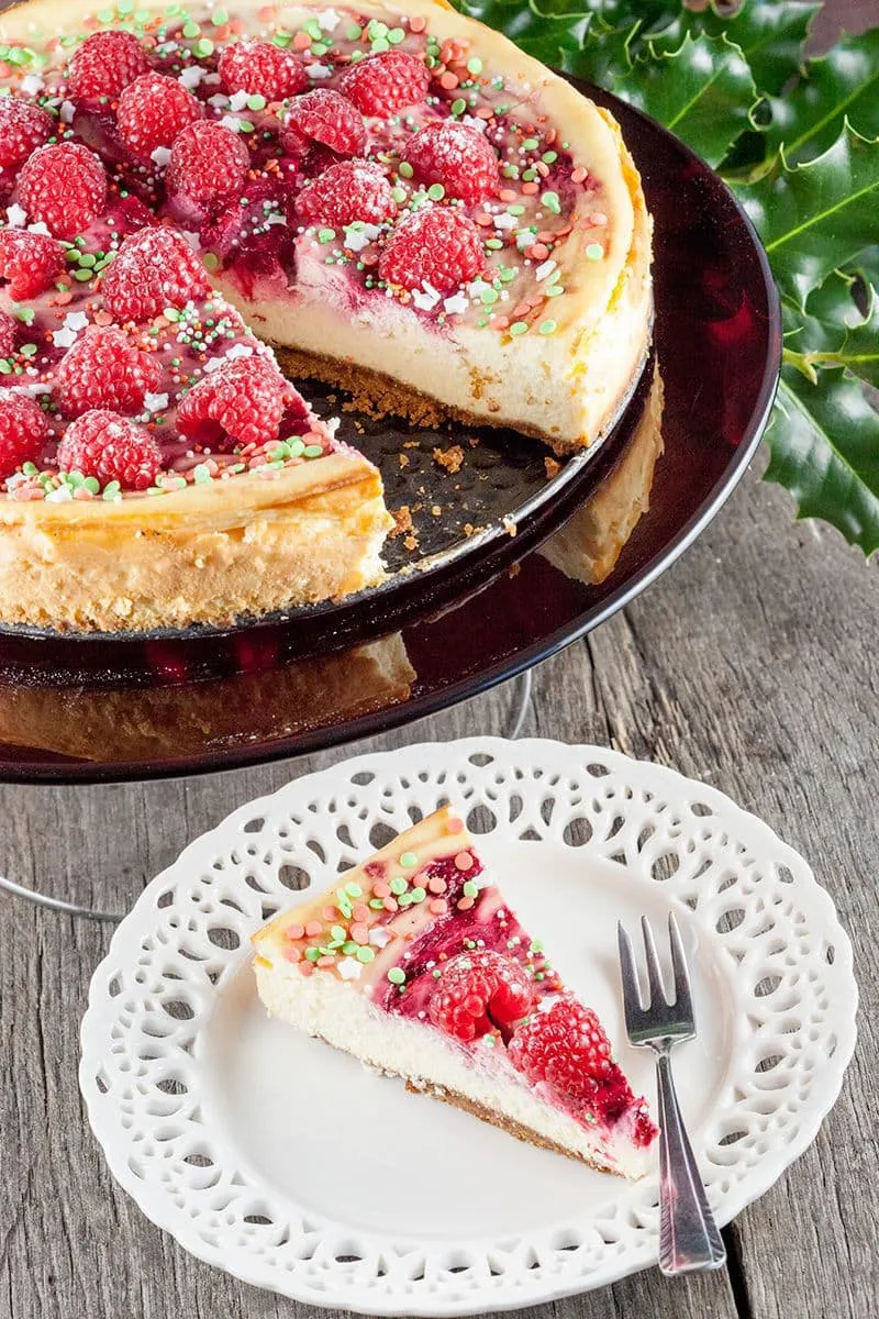 Kerstmis cheesecake