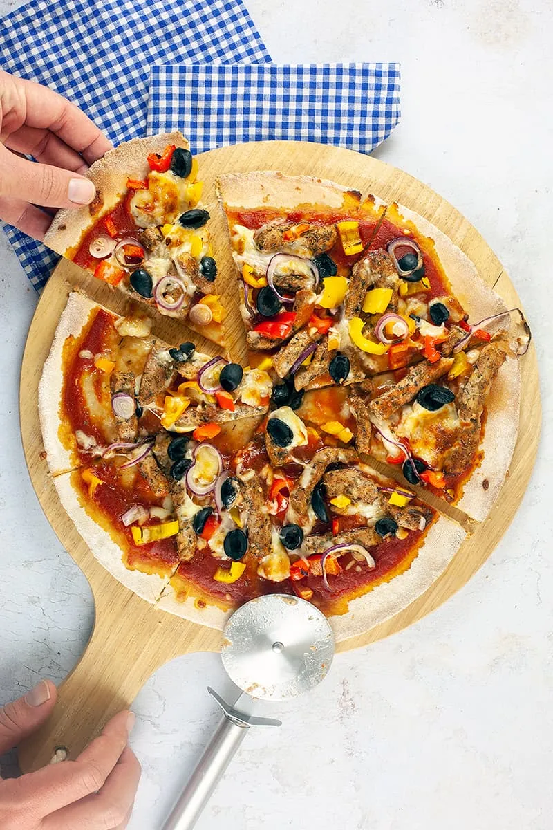 Gyros pizza
