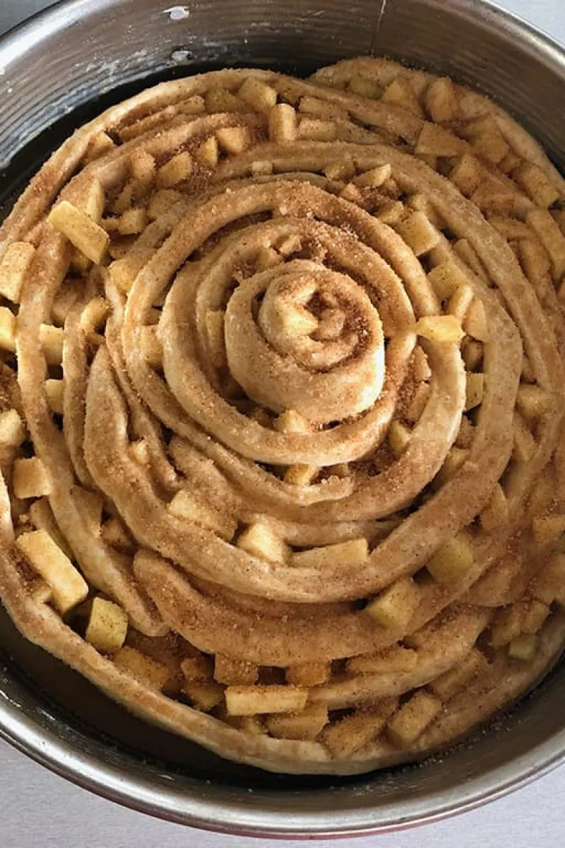 Appel brioche rollen 5