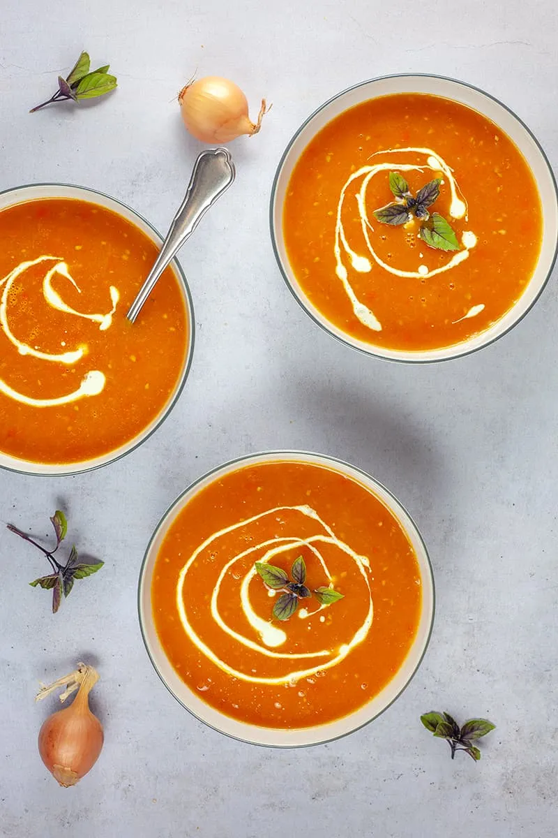 Paprika tomatensoep
