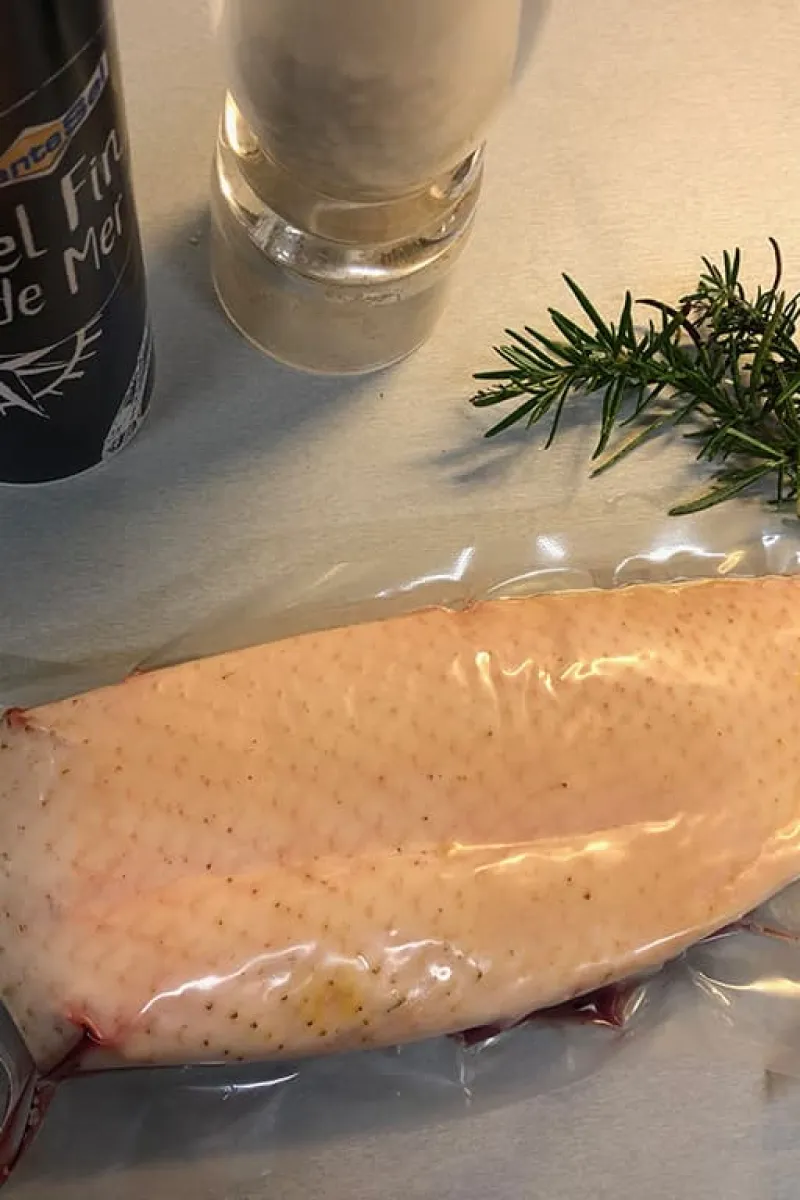 Eendenborst bakken stap 1