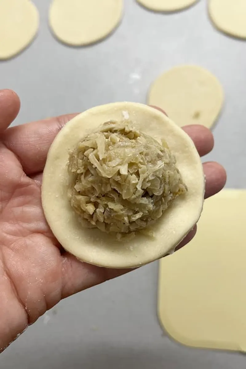 Zelf pierogi maken - stap 1