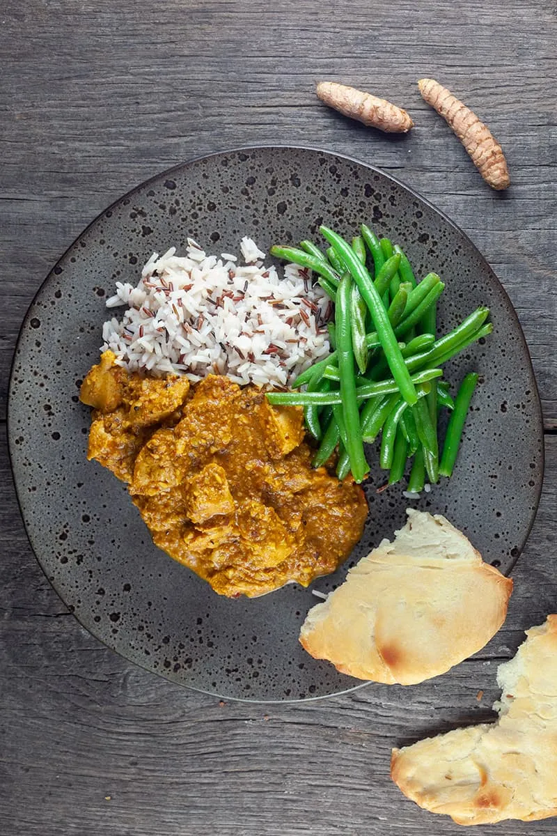 Indiase kip korma