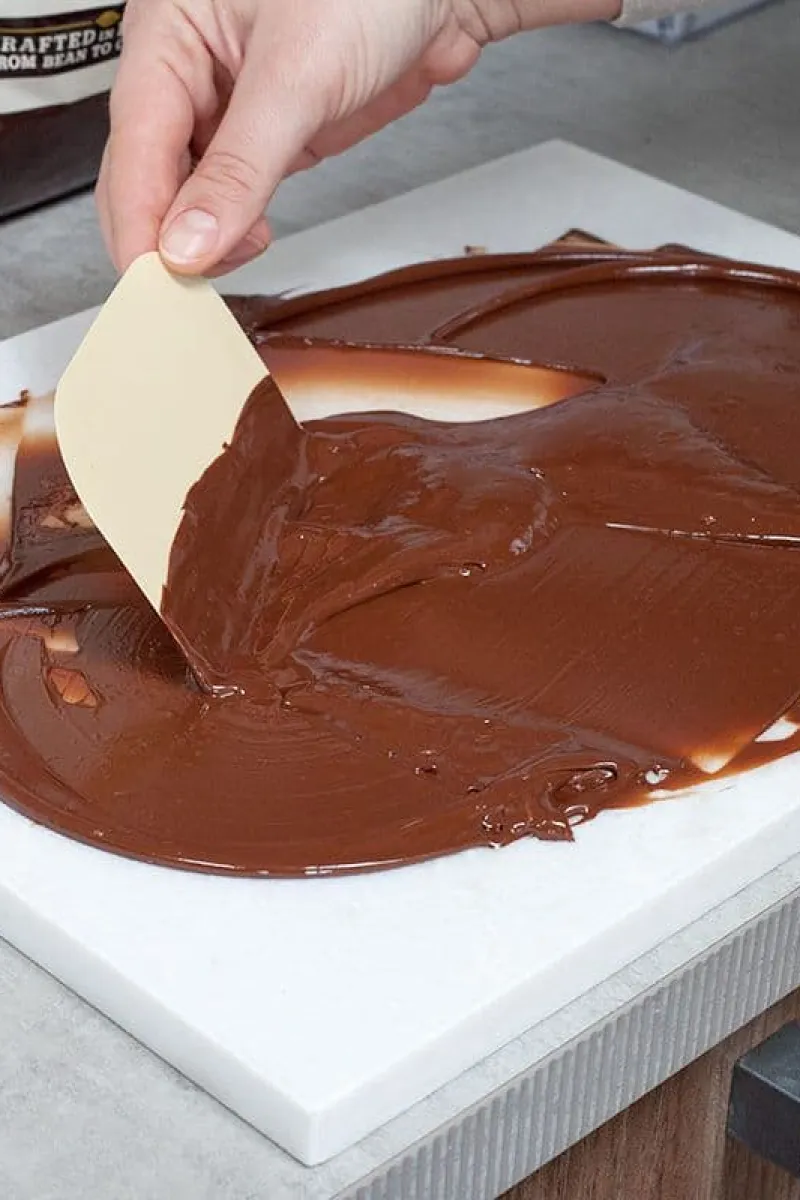 Chocolade tempereren