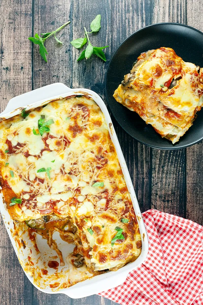 Vegetarische lasagne