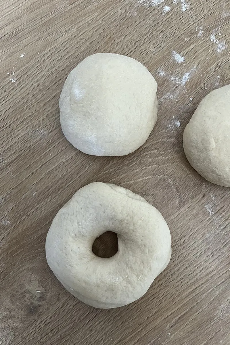 Zelf bagels maken - stap 1