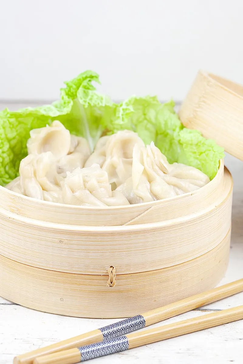 Dumplings met garnalen