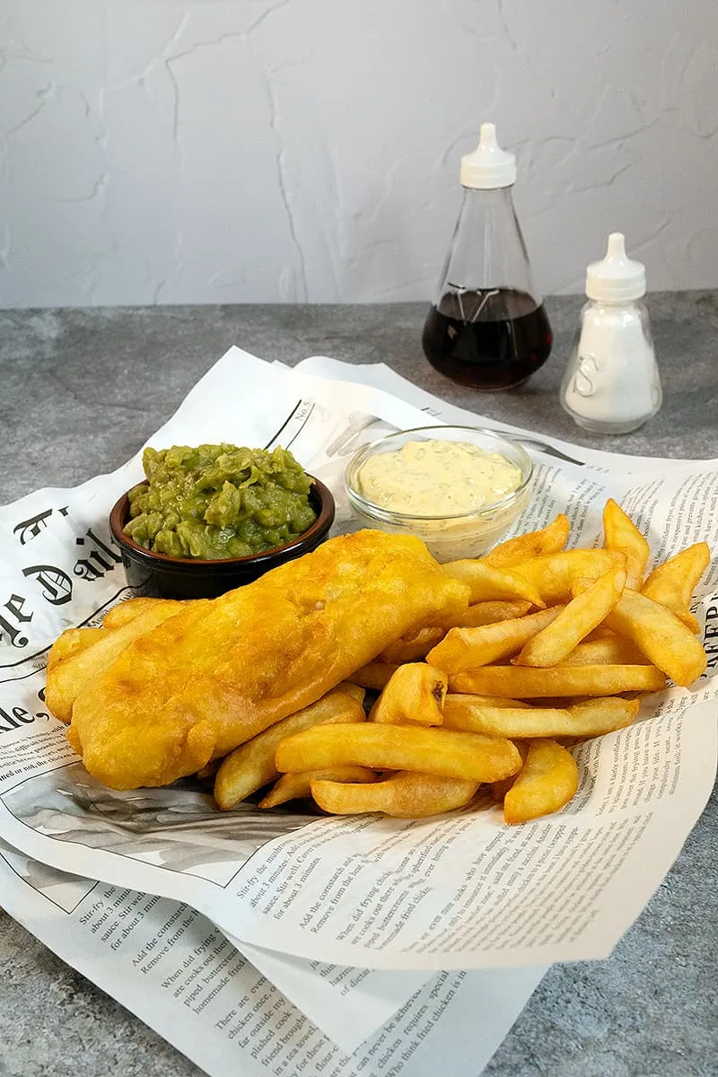 Zelf fish and chips maken
