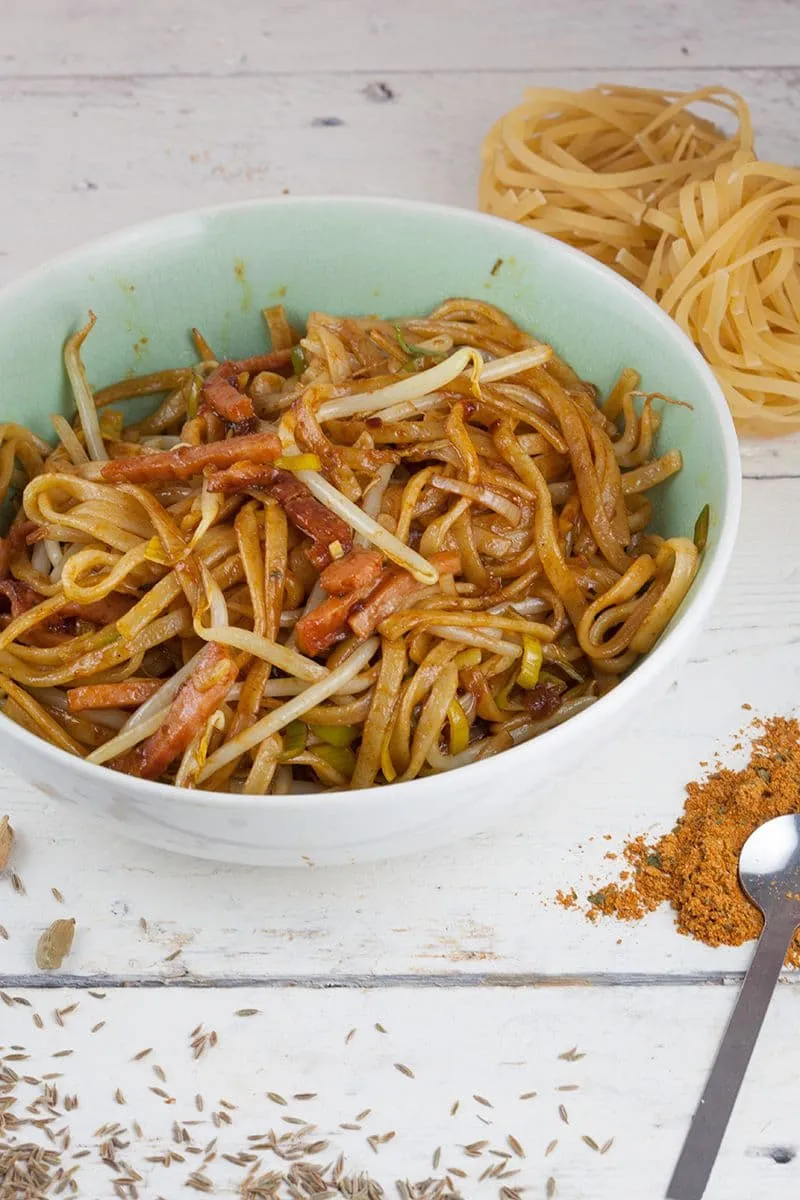 Snelle bami goreng