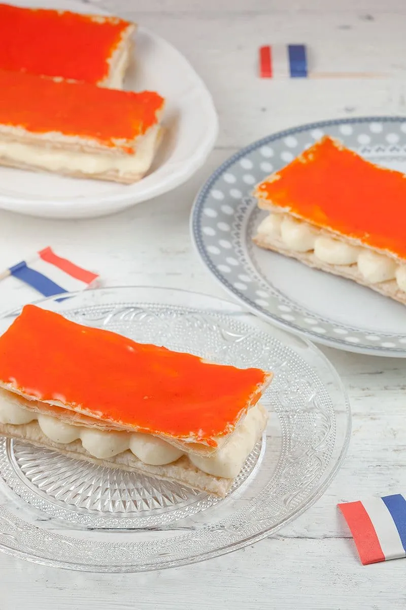 Oranje tompouce