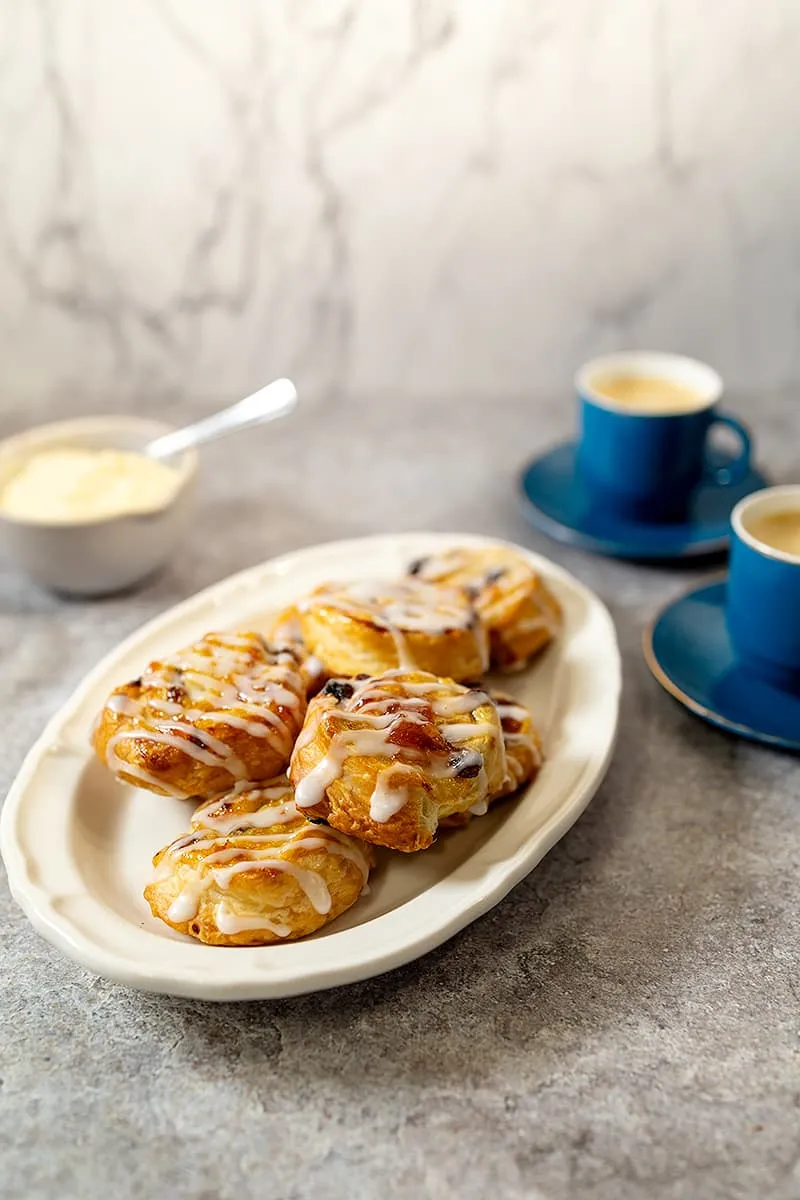 Koffiebroodjes van bladerdeeg - makkelijke koffiebroodjes