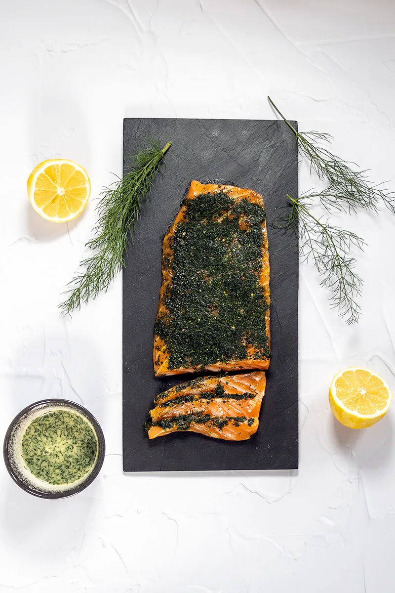 Gravad lax