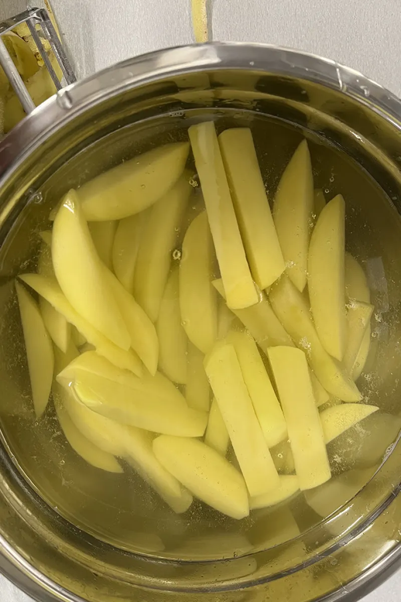 Zelf friet maken - stap 3