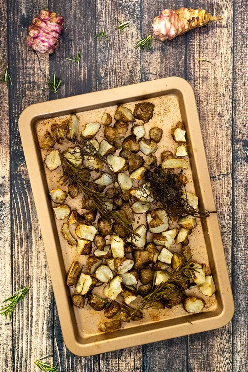 Aardpeer uit de oven