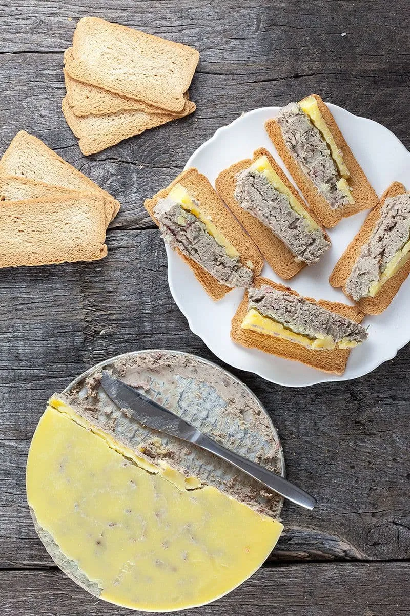 Kippenlever paté