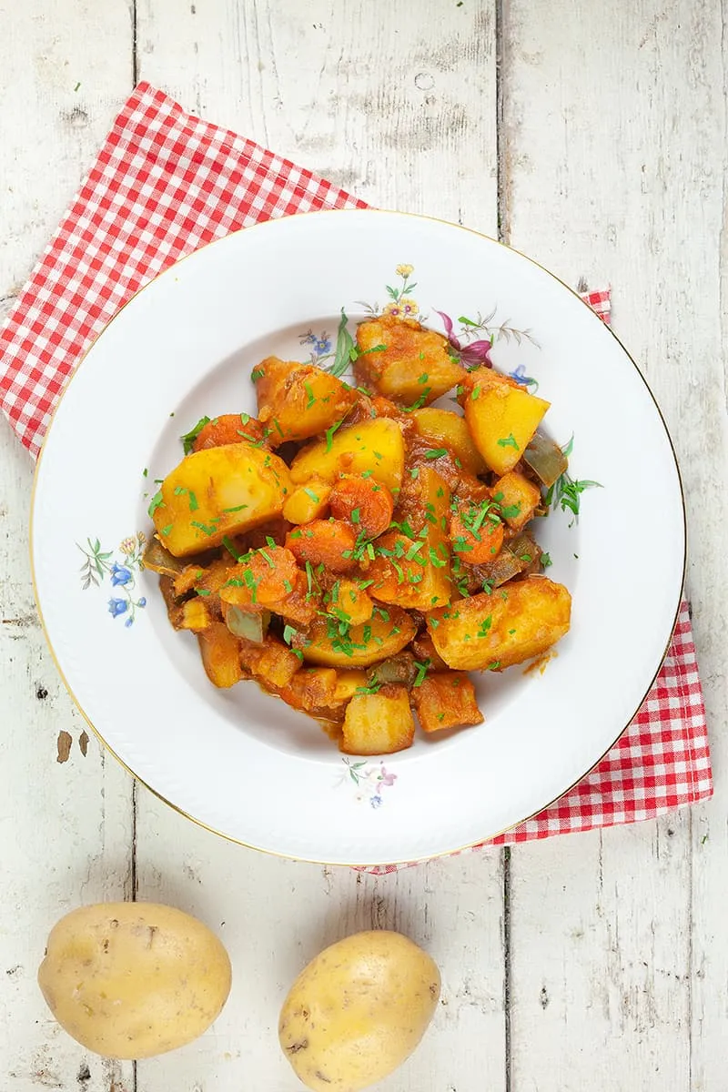 Aardappel goulash