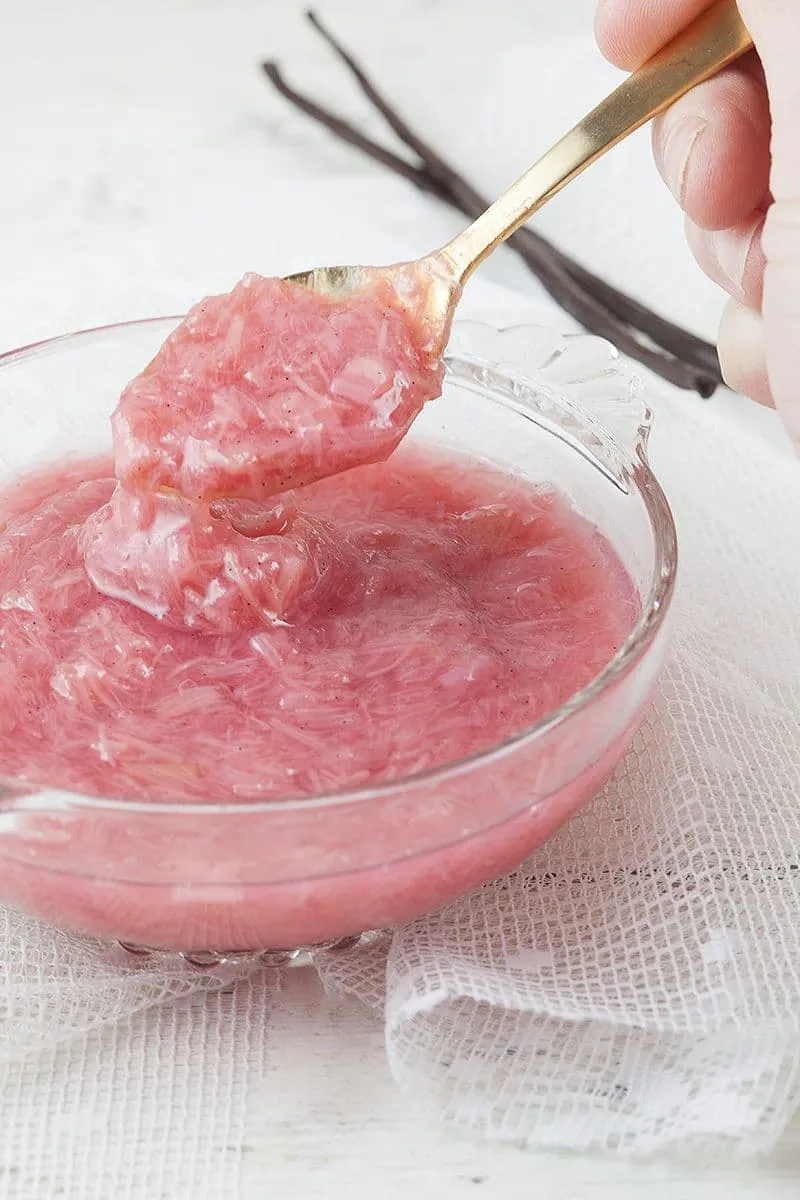 Rabarbercompote