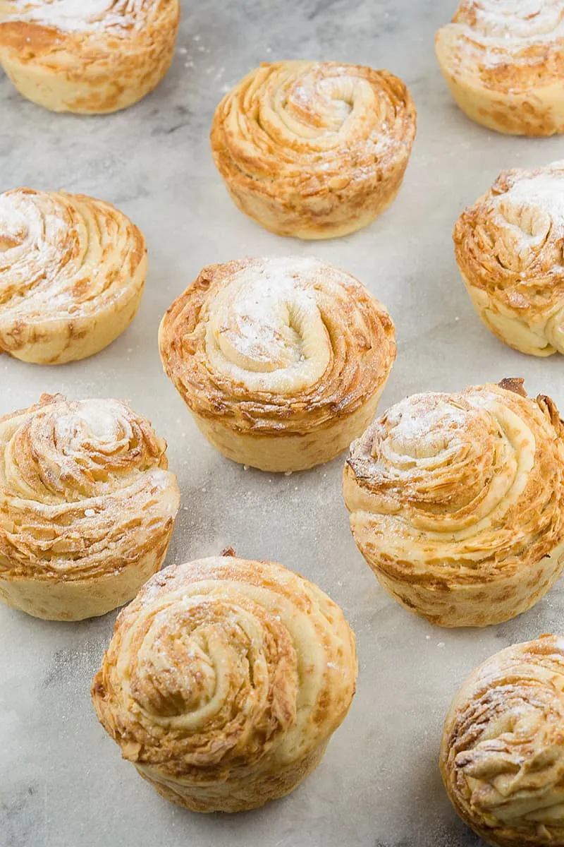 Amandel cruffins