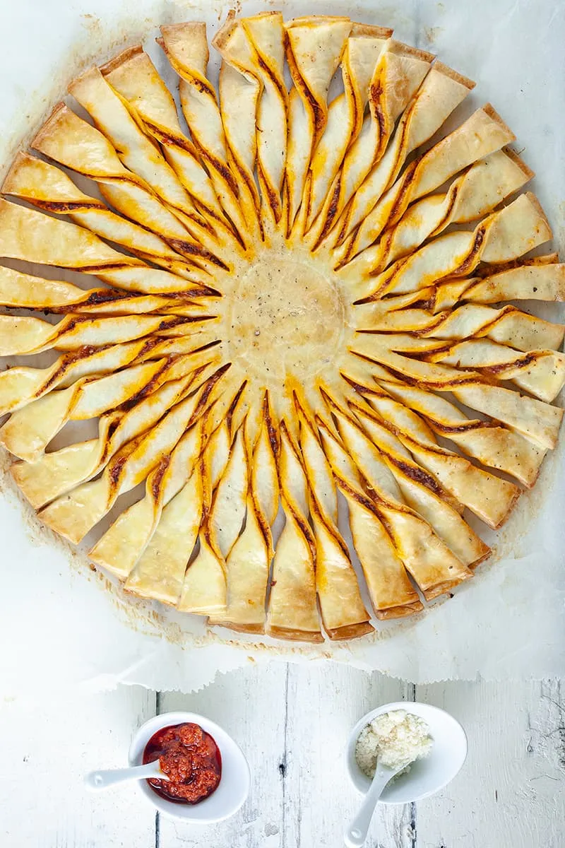 Tarte soleil (zonnetaart)