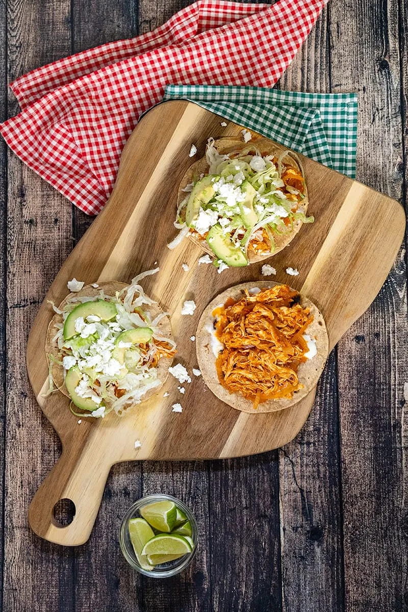 Taco's met kip tinga