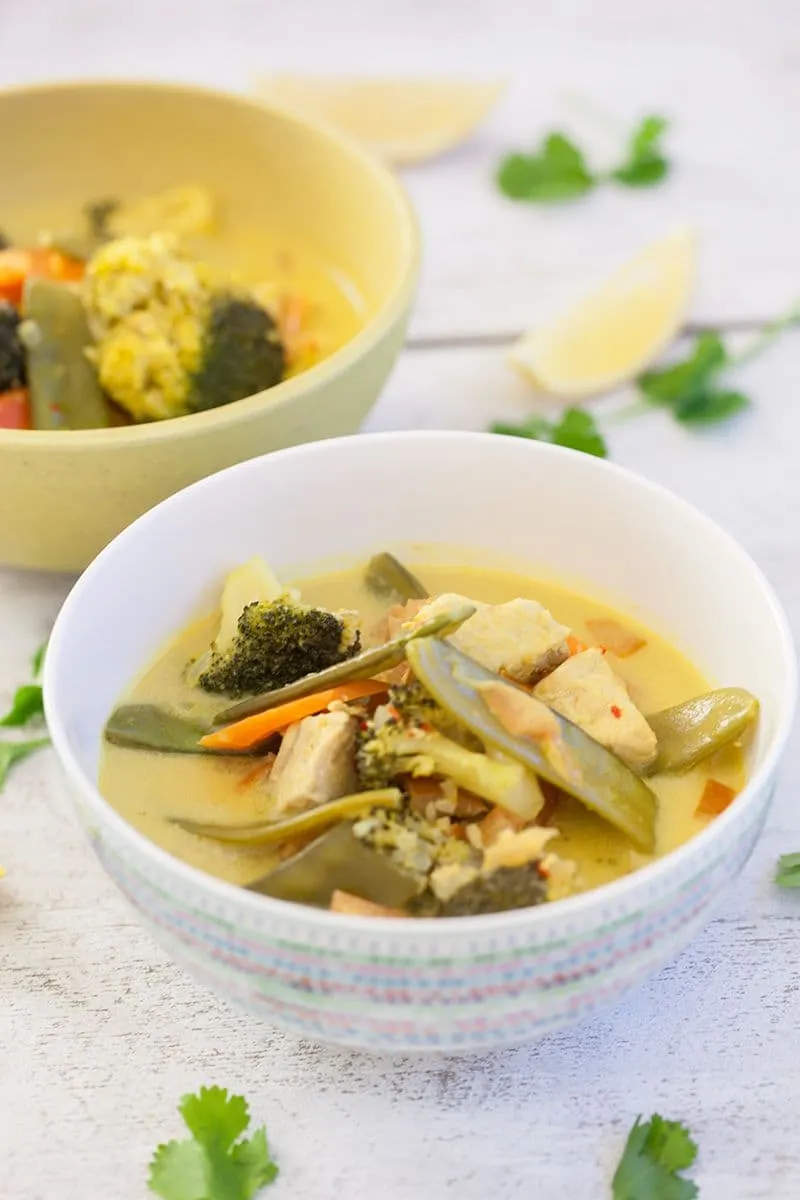 Kokos kip curry
